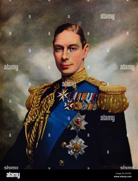 'His Majesty King George VI', 1937. Artist: Unknown Stock Photo - Alamy