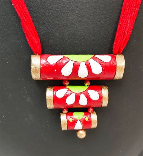 Handcrafted Terracotta Jewellery Set | Unique Indian Ethnic Designs ...