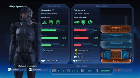TIL: Jenkins can wear any armor : r/masseffect