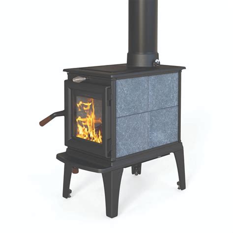 Hearthstone Lincoln TruHybrid Wood Heat Stove | Wood stove set in ...