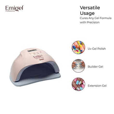 Emigel - UV LED Lamp (12000) – Emigel Professional - Nail Art & Extensions