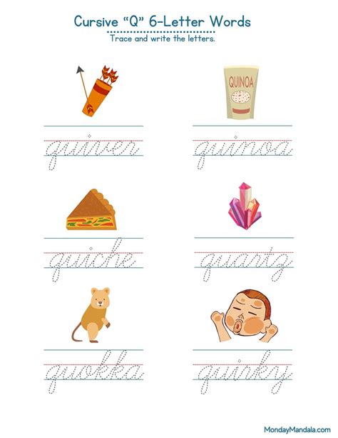 Image result for Cursive Q Practice Sheets