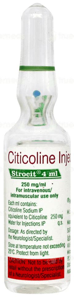 Strocit 250 MG Injection 4 ML | Order Strocit 250 MG Injection 4 ML ...