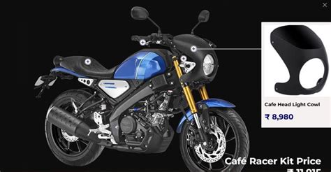 Yamaha XSR155 customisation kits explained with cost