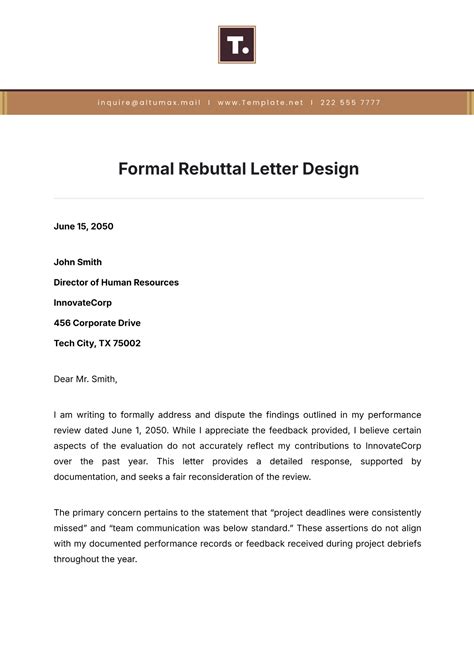 Image result for Formal Letter Examples