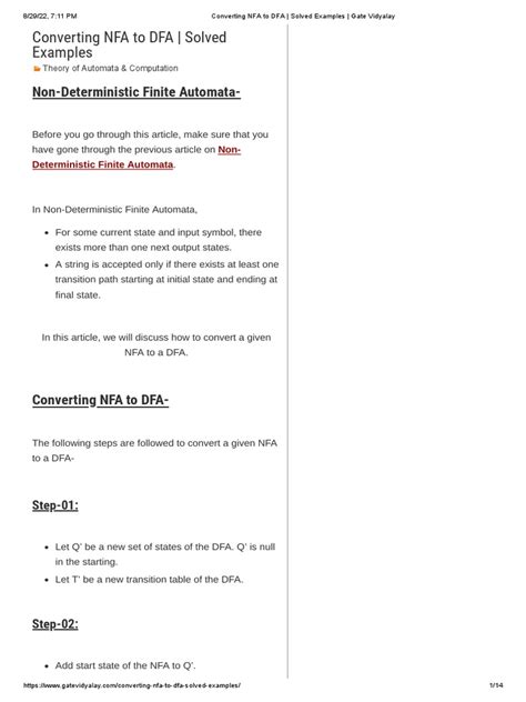 Image result for NFA to DFA Conversion Solved Examples