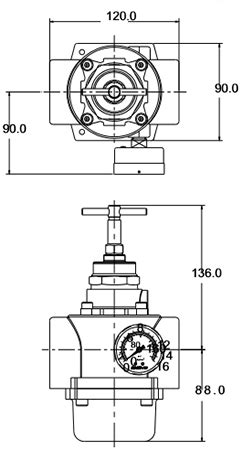 Pressure Regulator SR37 1", 1½"