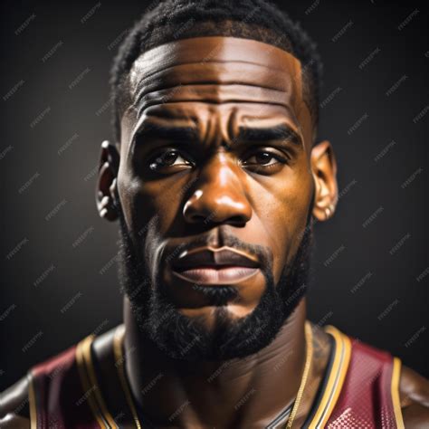 Premium AI Image | Black man american basketball player