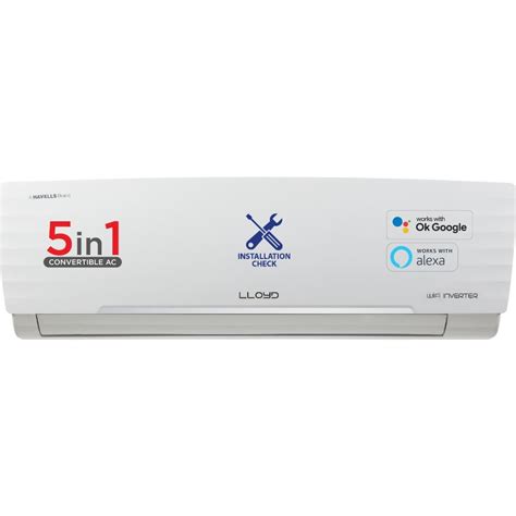 Buy LLOYD 1.5 Ton 5 Star Wifi Inverter Split AC, GLS18V5FWCXV (4 Way ...