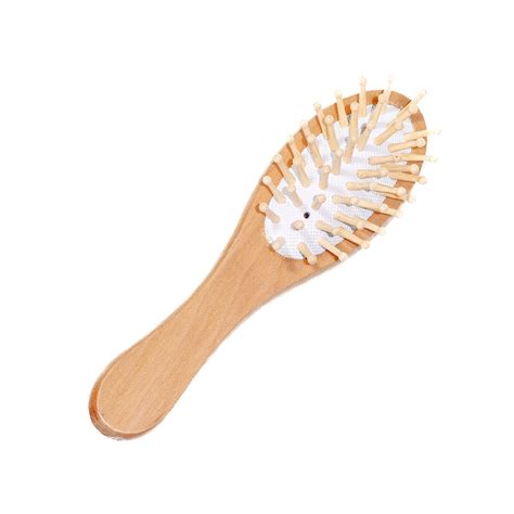 Purse / Travel sized Wooden Hair Brush - Natural Bath & Body Shop