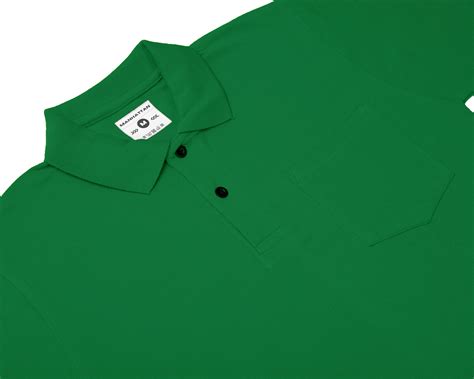 Pure Cotton Polo Pocket T Shirts (Dark Green) – Pitshirts