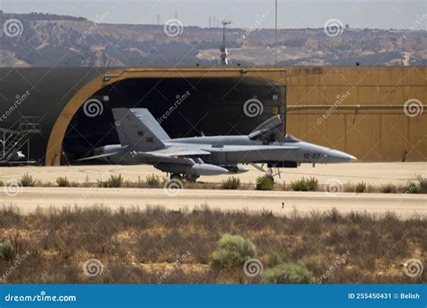 A Spanish Air and Space Force EF-18A Hornet Editorial Photo - Image of ...