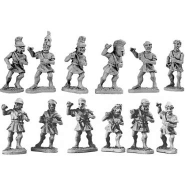 Acheter Later Unarmoured Hoplites - Jeu de figurines - Xyston