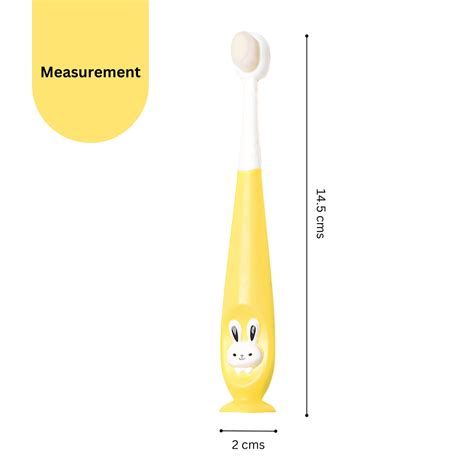THE LITTLE LOOKERS Baby Toothbrush I Supersoft Bristles & Section Cup ...