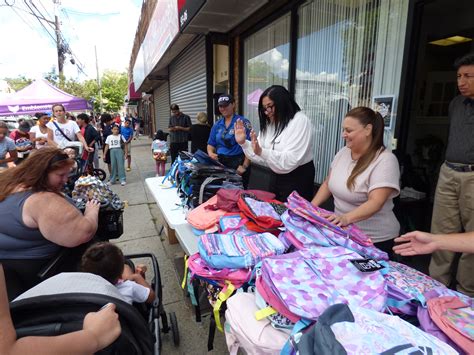 CM Ariola and 106th Precinct hold back-to-school supply drive in Ozone ...