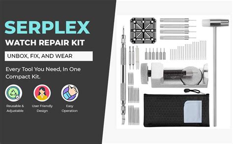 Serplex® Watch Repair Kit 24 in 1 Watch Repair Kit for Wrist Watch ...