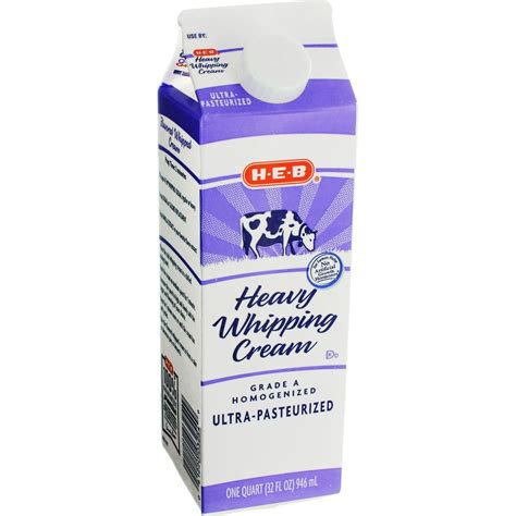 H-E-B Heavy Whipping Cream, 32 oz | Central Market - Really Into Food
