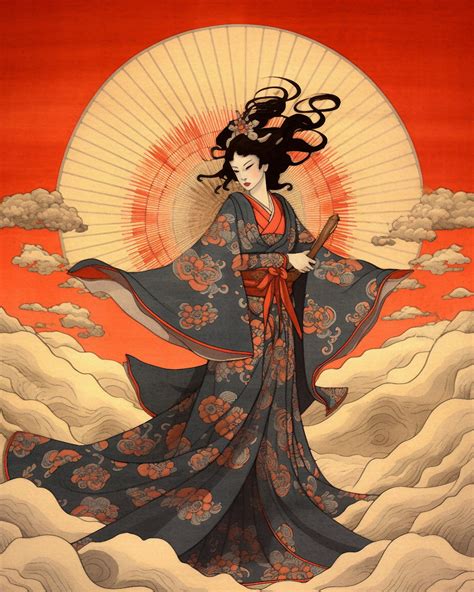 Amaterasu, Goddess of the Sun, is Known as the Queen of Heaven and ...