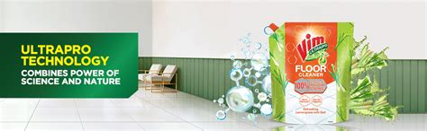 Vim Floor Cleaner: 1.8L |Refreshing Lemongrass with Salt|100% Removal ...