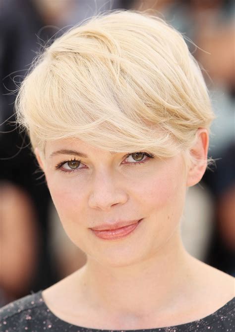 Actress With Short Blonde Hair