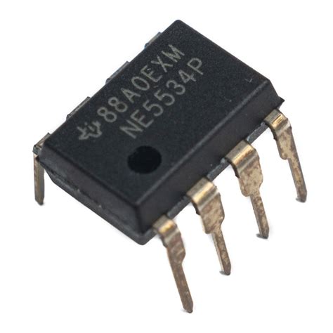 Buy Texas Instruments NE5534 DIP-8 Low-Noise Operational Amplifier IC ...