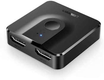 UGREEN HDMI Switch 2 in 1 Out 4K 60Hz Splitter, Bi-Directional 2 Input ...