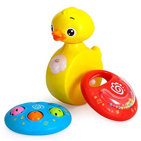 Toyhouse Yo Yo Sliding Duck with Music/Light/Rattles Toy for Baby Multi ...