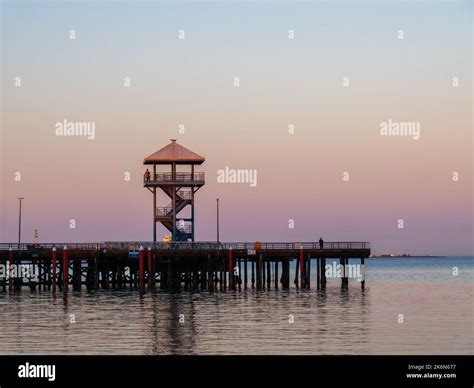 Port Angeles Tower, Port Angeles City Pier, Washington Stock Photo - Alamy