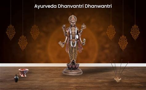 Buy ARTVARKO Resin Dhanavantari Reisn Idol The Physician of Gods ...