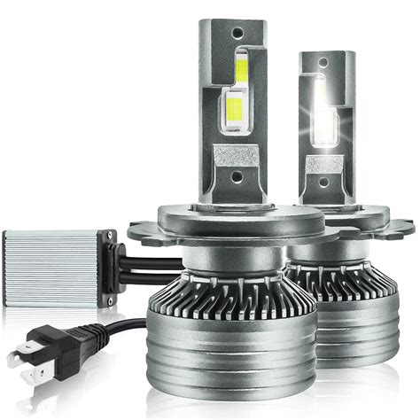 Carzex High Power H4 Led Car Headlight Bulbs, 150W/ 18,000 Lumens Super Bright LED Headlight ...