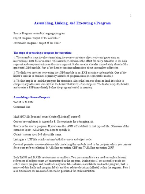 Image result for How to Run Assembly Program