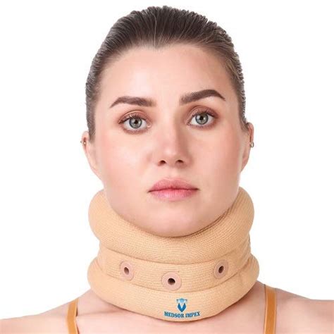 Buy SOFT CERVICAL COLLAR/NECK SUPPORT/NECK BELT Neck Support Online at ...