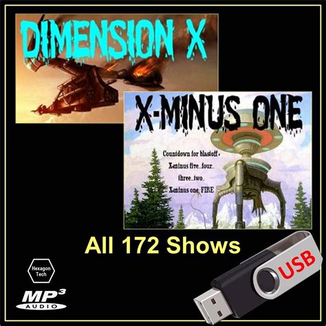 X Minus One and Dimension X: All Surviving 172 Old Time Radio Episodes ...