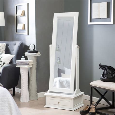 2026 Best of Enhance Your Space with Grand White Floor Mirrors