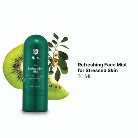 Buy Radiant Kiwi Mist: Natural Skincare for Skin Restoration – Oteria