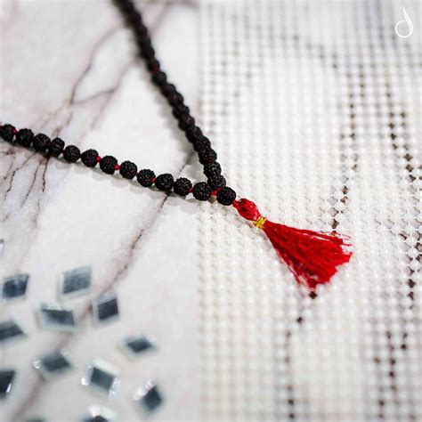 Black Himalayan Japa Rudraksha Mala -108+1 beads – Devprayagjal
