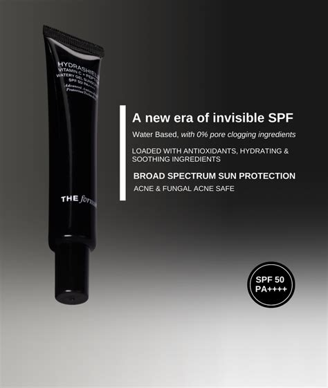 Hydrashield Vitamin C & Peptide Watery Gel Sunscreen SPF50 PA++++ (For ...