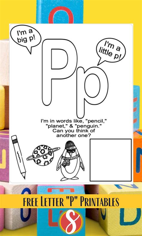Printable Letter P Coloring Pages [2025]