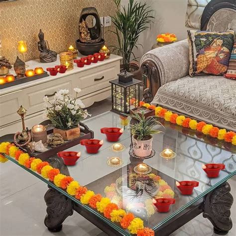 Triangle Ant ™Water Sensor Diwali Diya Flameless Yellow LED Diya ...