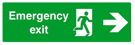 Emergency Exit Signs
