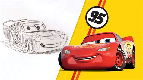 Lightning Mcqueen Drawing Step By Step - Deondees Wallpaper