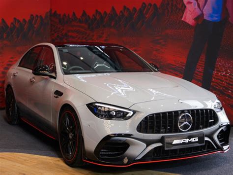 Mercedes AMG C63 SE Performance Launch | મર્સિડીઝ AMG C63 SE પરફોર્મન્સ ...