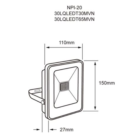 Image result for Reflector Delgado LED Con Sensor 30W
