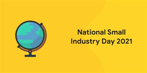National Small Industry Day: 30 August