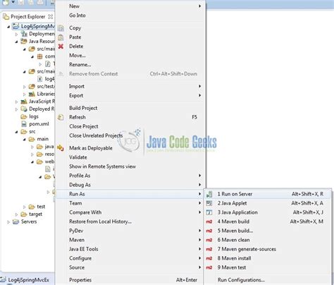 Image result for Log4j Java Example