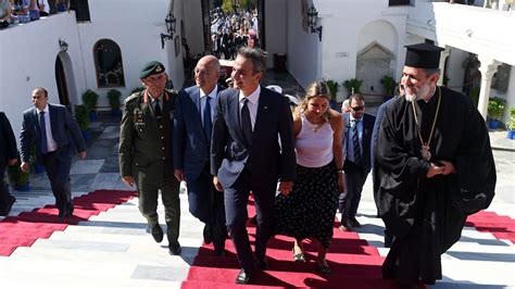 Kyriakos Mitsotakis attends Dormition ceremonies on Tinos – The Greek ...