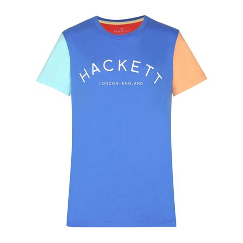 Buy Blue Colourblocked T shirt Online at The Collective - 591465