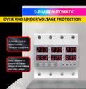 amiciSmart 3-Phase Automatic Over/Under Voltage Protector with Auto ...