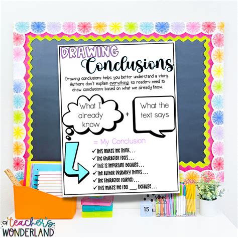 How to Teach Drawing Conclusions with Graphic Organizers - A ...