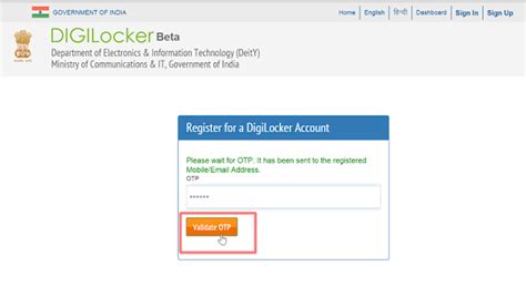 DigiLocker - Online document storage facility for Indians